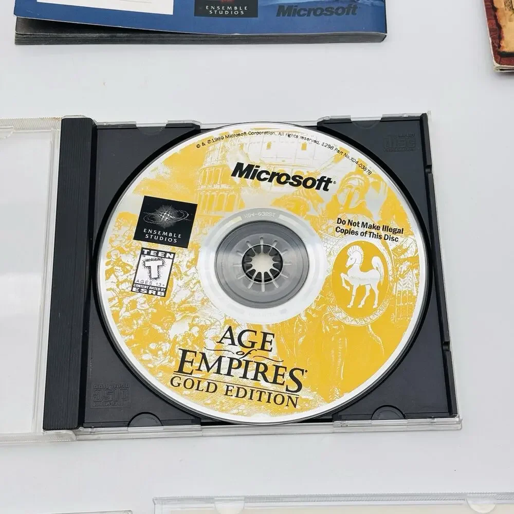 Age Of Empires Gold Edition, Age Of Empires , Age of Empires 2. With Manuals.